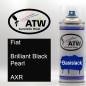 Preview: Fiat, Brilliant Black Pearl, AXR: 400ml Sprühdose, von ATW Autoteile West.